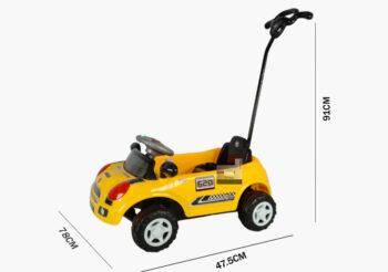 Anekadoo - Toko Mainan mobil dorong anak mini cooper musik-ride on car smc 628, kuning di Kota Probolinggo