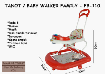 Anekadoo.com - Website official Baby Walker Family - FB-110 Anekadoo