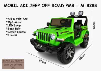 Anekadoo.com. Kado Anda Mobil Aki Jeep M-8288, itu ada di Anekadoo. 🛍️❤️