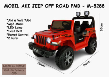 Anekadoo.com. Kado Anda Mobil Aki Jeep M-8288, itu ada di Anekadoo. 🛍️❤️
