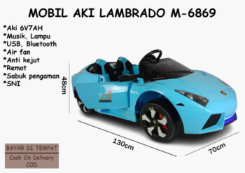 Anekadoo - Toko Mainan Mobil Aki Lamborghini M-6869 di kota Probolinggo