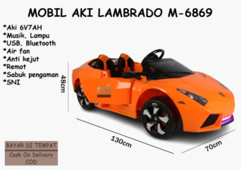 Anekadoo - Toko Mainan Mobil Aki Lamborghini M-6869 di kota Probolinggo