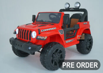 Anekadoo - Toko mainan Mobil Aki COMMANDO - VOLTA 5088 merah, di kota probolinggo