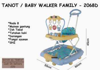 Anekadoo.com - Website official Baby Walker Family - 2068-D Anekadoo