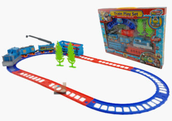 Anekadoo - Toko Mainan kereta Api Train Play Set Thomas 4 Gerbong - (877-33S) di kota probolinggo