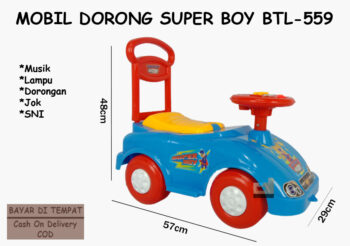 Anekadoo.com. Kado Anda Mobil Dorong Super Boy BTL-559, itu ada di Anekadoo. 🛍️❤️