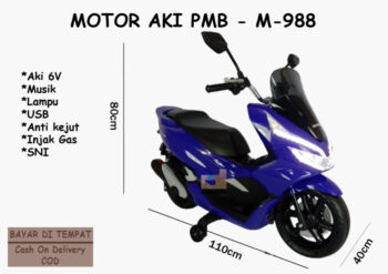 Anekadoo - Toko Mainan Motor Aki M-988 Honda PCX, di kota Probolinggo