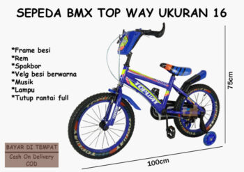 Anekadoo.com - Website official Sepeda BMX Top Way Ukuran 16 Anekadoo