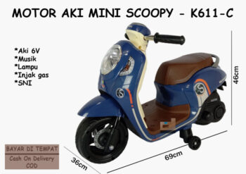Anekadoo.com - Website official Motor Aki Mini Scoopy - K611-C Anekadoo
