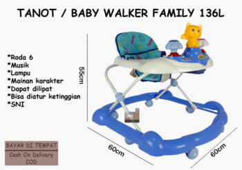 Anekadoo.com - Website official Baby Walker Family 136-L Ada Musik Anekadoo