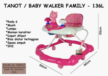 Anekadoo.com - Website official Baby Walker Family 136-L Ada Musik Anekadoo