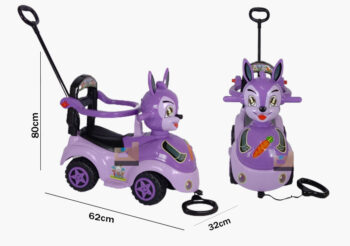 Anekadoo - Toko Mainan Mobil Dorong Tou Tou Kelinci Ungu, di Kota Probolinggo