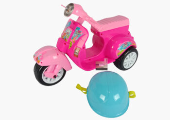 Anekadoo - Toko Mainan Motor Dorong Vespa Helm FD-307 Pink di Kota Probolinggo