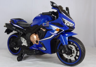 Anekadoo.com - Website official mainan motor aki anak kyz 023 m cbr style, biru Anekadoo
