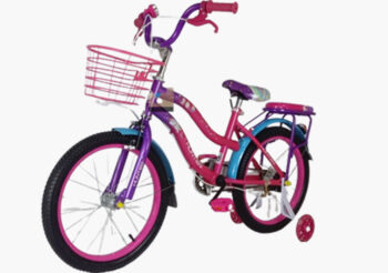 Sepeda Anak Cewek Mini 18 Inch Hunter 18204 Roda samping, pink Anekadoo