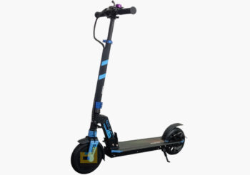 Anekadoo - Toko scooter listrik biru di Kota Probolinggo