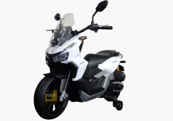 Anekadoo - Toko mainan sepeda motor aki m-299 putih Kota Probolinggo