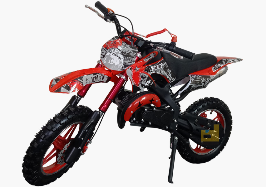 Anekadoo - Toko mainan motor trail exotic et-7505 merah Kota Probolinggo