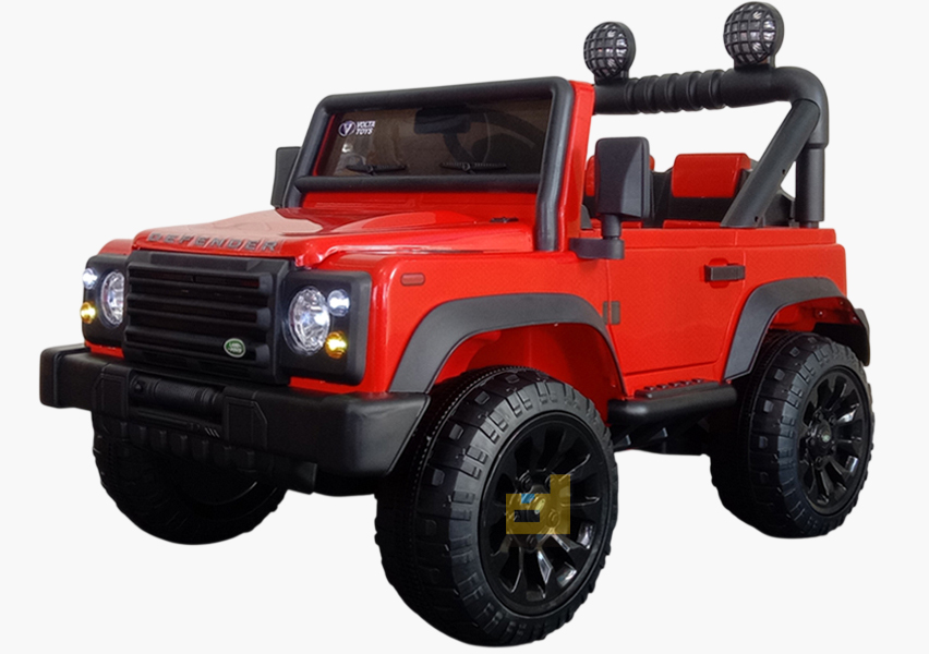 Anekadoo - Toko mainan mobil aki land rover volta 5008 merah Kota Probolinggo