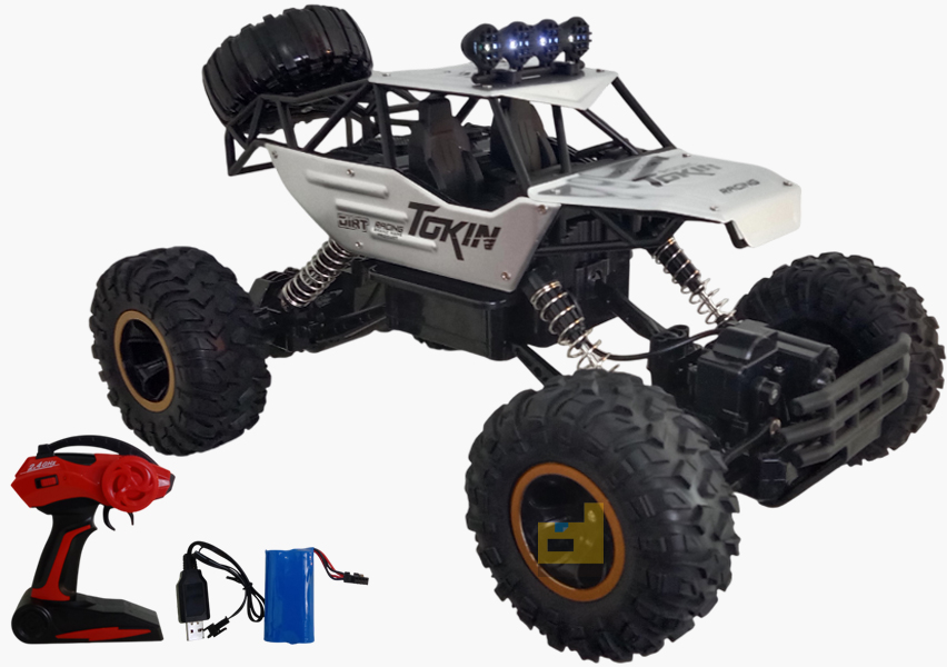 Anekadoo - Toko mainan R/C rock crawler silver Kota Probolinggo