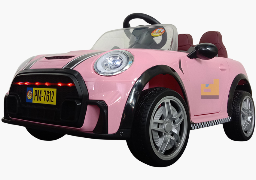 Anekadoo - Toko mainan mobil aki mini cooper 7612 pink Kota Probolinggo