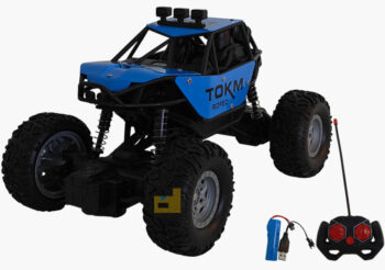 R/C off-road climbing car, biru