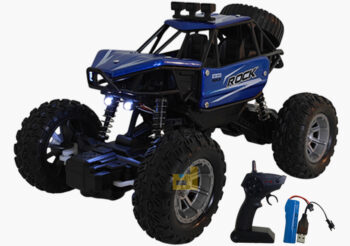 R/C climbing car, biru