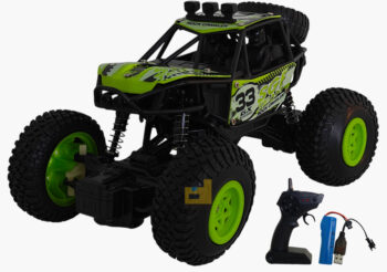 R/C climbing car, hijau