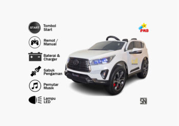 mobil aki innova m-7288, putih