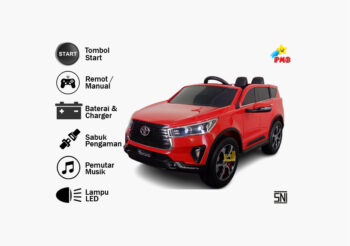mobil aki toyota innova m-7288, merah