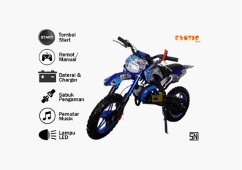 motor trail exotic et-7505, biru