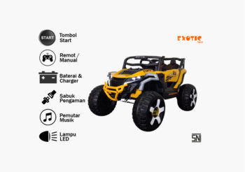mobil aki ejp-7749+, kuning
