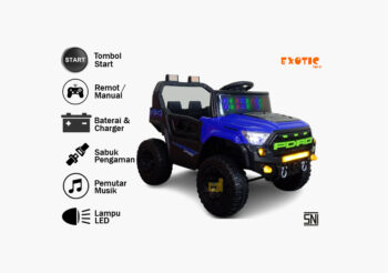 mobil aki jeep ejp-7750, biru