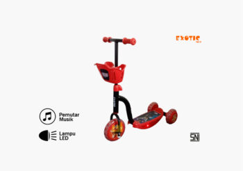 Anekadoo - Toko Mainan scooter st-812b merah di Kota Probolinggo