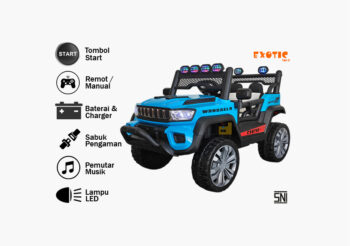 Mobil aki exotic ejp-7714+, Biru