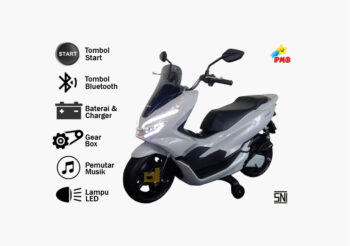 Motor Aki pcx M-988, Silver