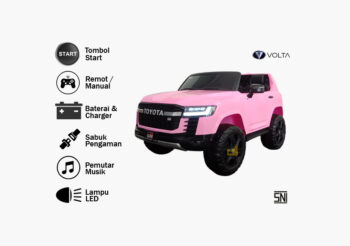 Anekadoo - Toko mainan mobil aki 5077 Pink Pho di Kota Probolinggo