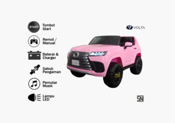 Anekadoo - Toko mainan mobil aki 5078 Pink Pho di Kota Probolinggo