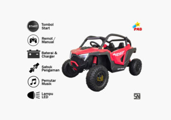 Anekadoo - Toko mainan mobil aki rst m-9288 merah di Kota Probolinggo