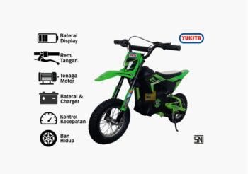 Anekadoo - Toko Mainan motor trail 0952 hijau di Kota Probolinggo