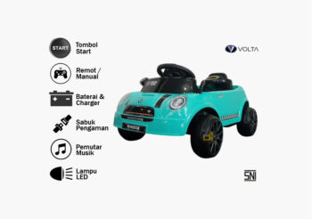 Anekadoo - Toko mainan mobil aki mini cooper mini 5011 di Kota Probolinggo