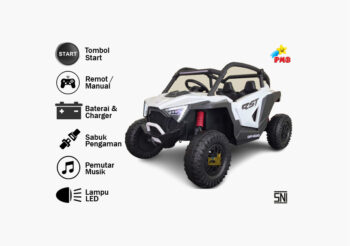 Anekadoo - Toko Mainan mobil aki rst 9288 putih di Kota Probolinggo
