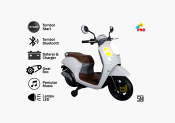 Anekadoo - Toko Mainan motor aki scoopy m-999 pth di Kota Probolinggo