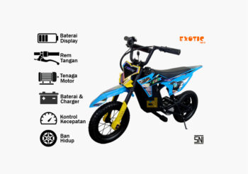 Anekadoo - Toko Mainan motor trail emt-2282 biru di Kota Probolinggo