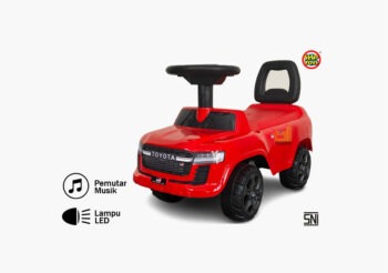 Mobil dorong Land cruiser shp-888, merah